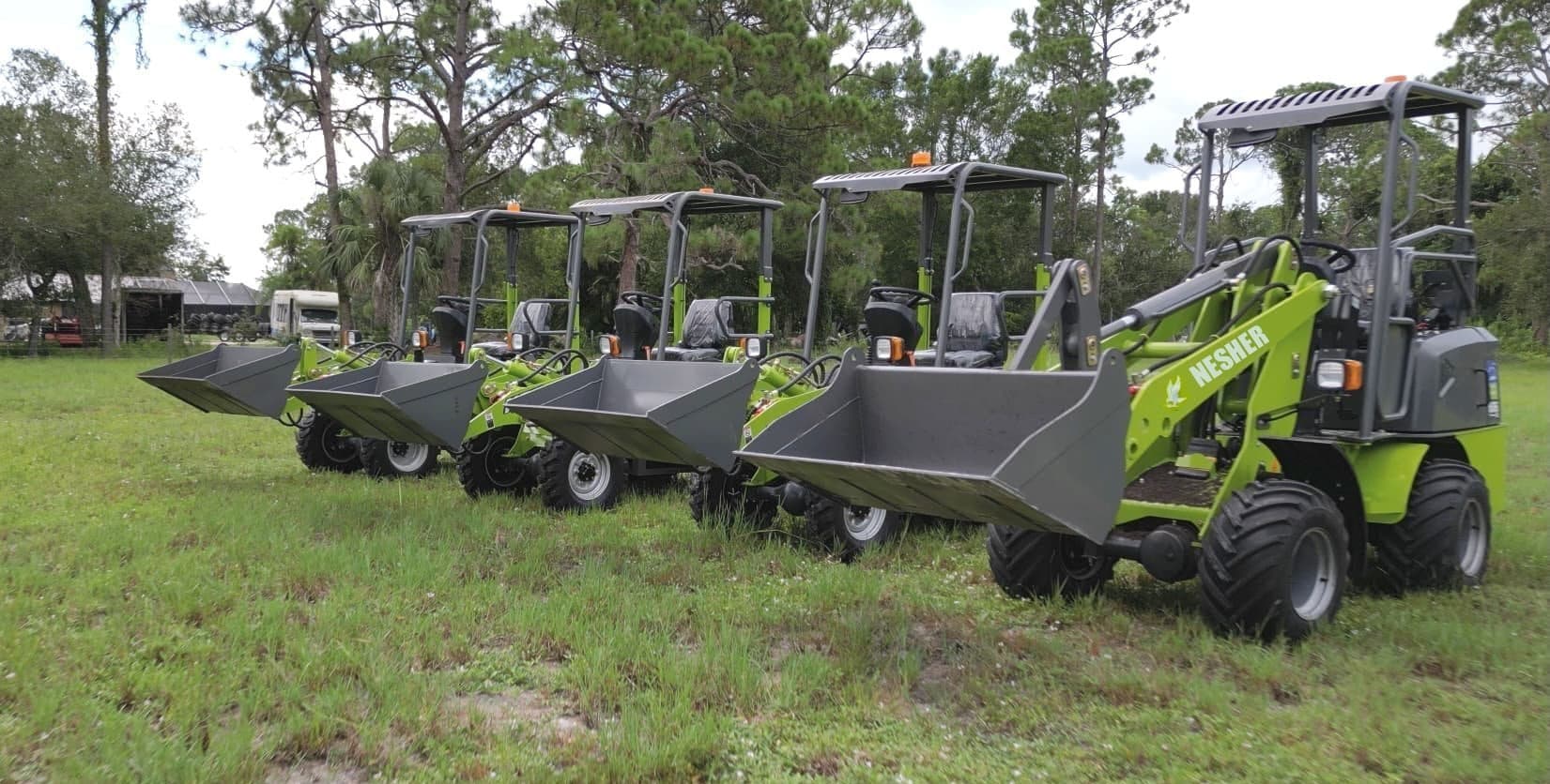 Nesher electric loader lineup