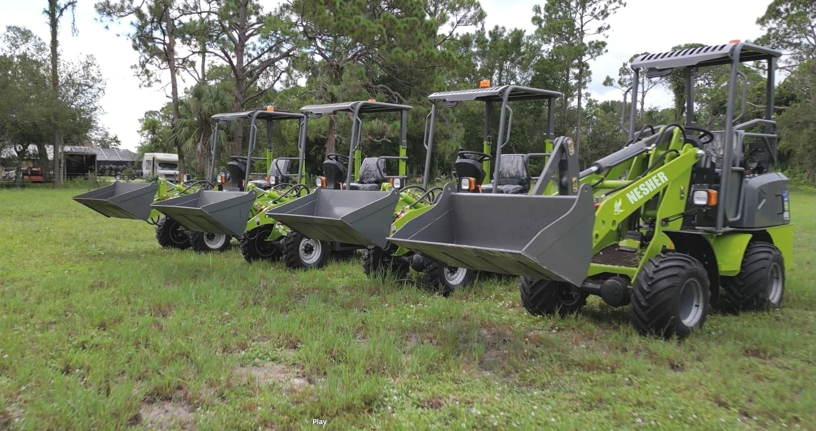 Nesher electric loader lineup